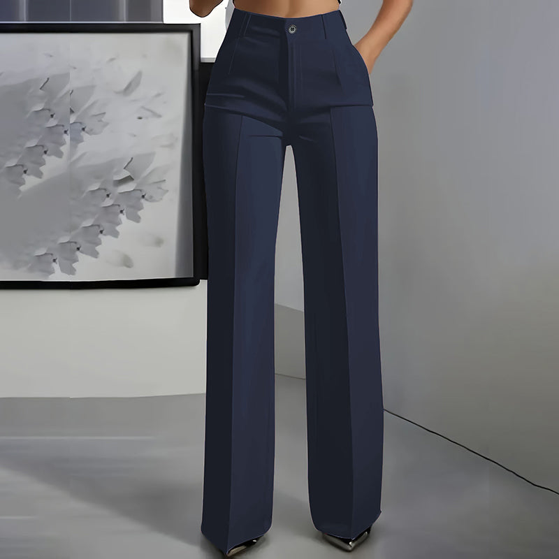 Alpenfeld | Damen Anzughose mit hoher Taille (1 kaufen, 1 GRATIS dazu)