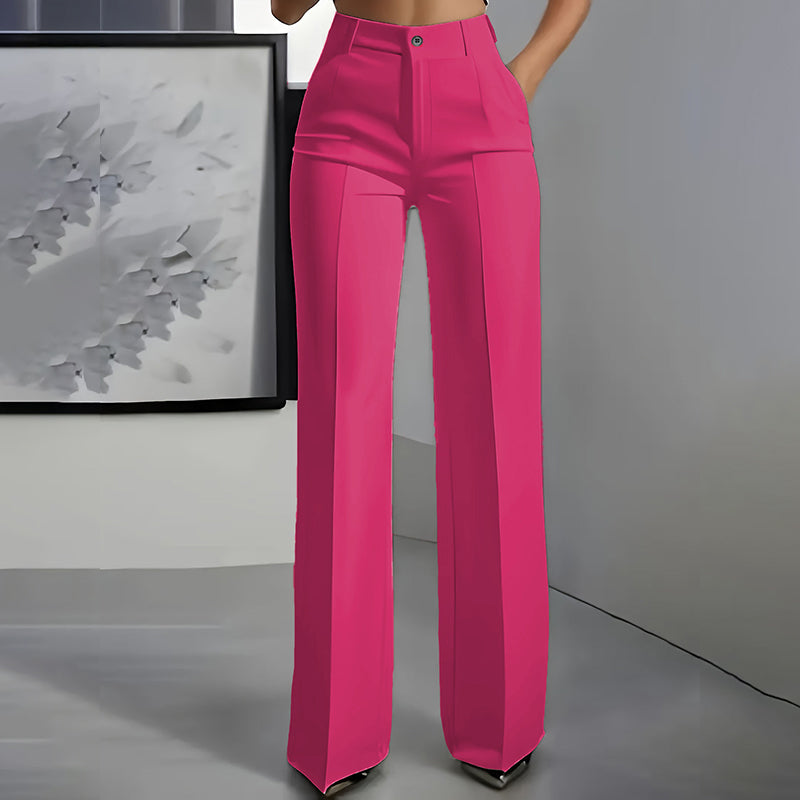 Alpenfeld | Damen Anzughose mit hoher Taille (1 kaufen, 1 GRATIS dazu)