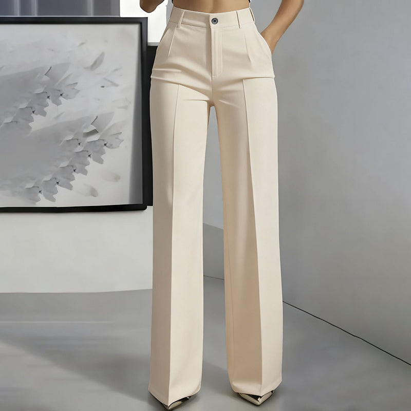 Alpenfeld | Damen Anzughose mit hoher Taille (1 kaufen, 1 GRATIS dazu)