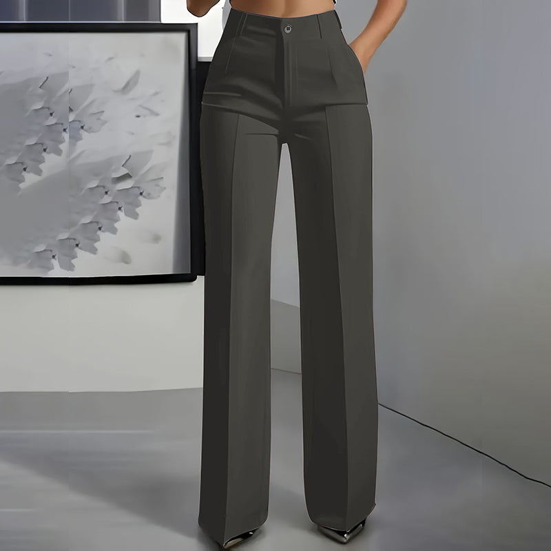 Alpenfeld | Damen Anzughose mit hoher Taille (1 kaufen, 1 GRATIS dazu)