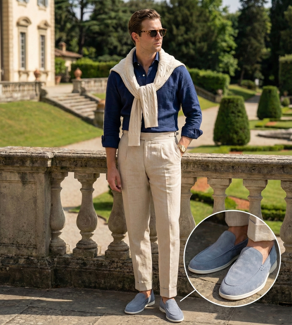 Sommerfeld | Premium Suede Loafer