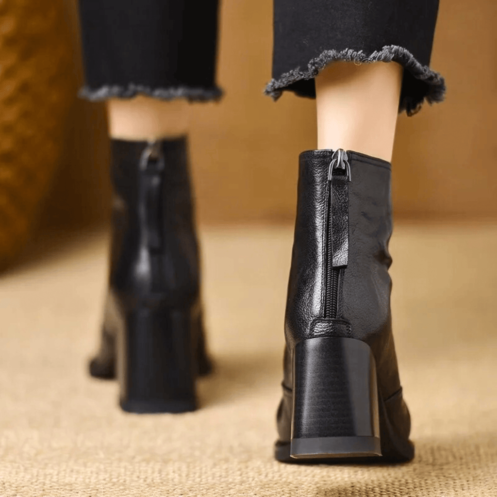 Sommerfeld™ | Luxuriöse Stiefeletten mit mittelhohem Absatz